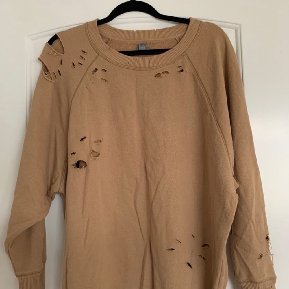Aerie distressed cozy sweater